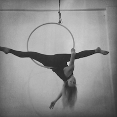 lyra aerial hoop